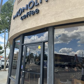Monolith Coffee - Outside - Coffee & Tea Near Me - Alhambra, California