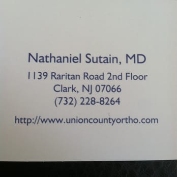 Nathaniel Sutain, MD - Sports Medicine Near Me - Clark, New Jersey Nathaniel Sutain, MD - Sports Medicine Near Me - Clark, New Jersey