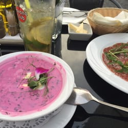 Restauracja Miramare - Chłodnik i carpaccio :)