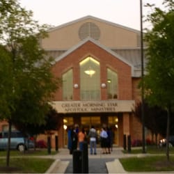 Church at evening time.