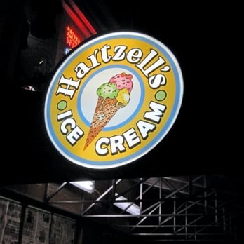 Hartzell's - New Sign - Ice Cream & Frozen Yogurt Near Me - Bloomington, Indiana