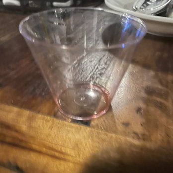 The Boathouse - Pathetic excuse for a wine glass! ($10) - Seafood Near Me - St Augustine, Florida The Boathouse - Pathetic excuse for a wine glass! ($10) - Seafood Near Me - St Augustine, Florida