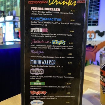 FlashBack RetroPub - Menu - Pubs Near Me - Oklahoma City, Oklahoma