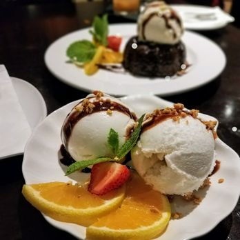 Thai Bloom - Homemade coconut ice cream and the chocolate lava cake - Thai Near Me - Beaverton, Oregon