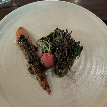 Timberyard - Carrots with a cube of celeriac. - British Near Me - Edinburgh, EDH