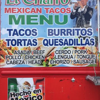 El Charro - Menu - Food Trucks Near Me