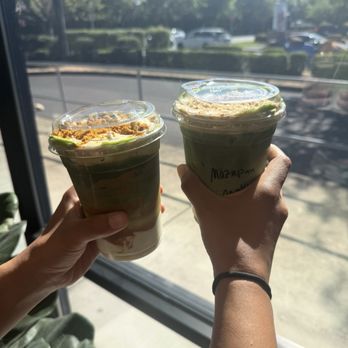 Boost N Brew coffee - Biscoff matcha and mazapán matcha - Coffee & Tea Near Me - McMinnville, Oregon