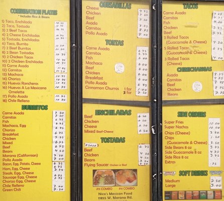 Menu photo 4 Nicos Mexican Food Marana, AZ Menu photo 4 Nicos Mexican Food Marana, AZ