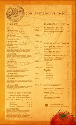 Menu photo 5 El Artesano Caguas, PR