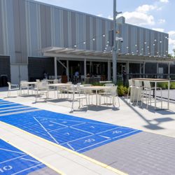 Lenexa Old Town Activity Center - Outdoor shuffleboard courts
