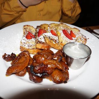 Purple Patch - French Toast with Macapuno Syrup & Longanisa - Filipino Near Me - Washington, DC, District of Columbia