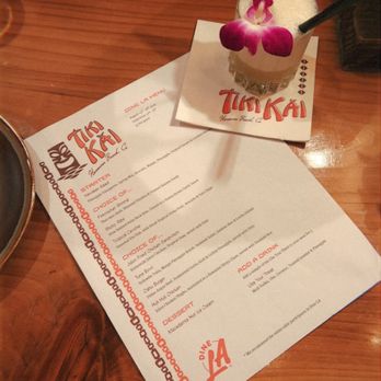 Tiki Kai - DineLA Lunch Menu $35 per person - Tiki Bars Near Me - Hermosa Beach, California Tiki Kai - DineLA Lunch Menu $35 per person - Tiki Bars Near Me - Hermosa Beach, California