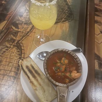 Valsos Table and Bar - SEAFOOD A LA GALLEGA and a drink from the bar - Italian Near Me - Lynn, Massachusetts