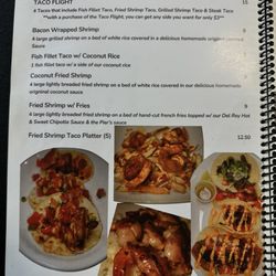 The Pier - Specials menu