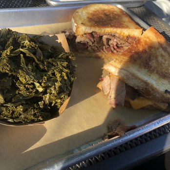 Maple Tree BBQ - Texan sandwich. Kallards (kale) - Barbeque Near Me - Riverhead, New York