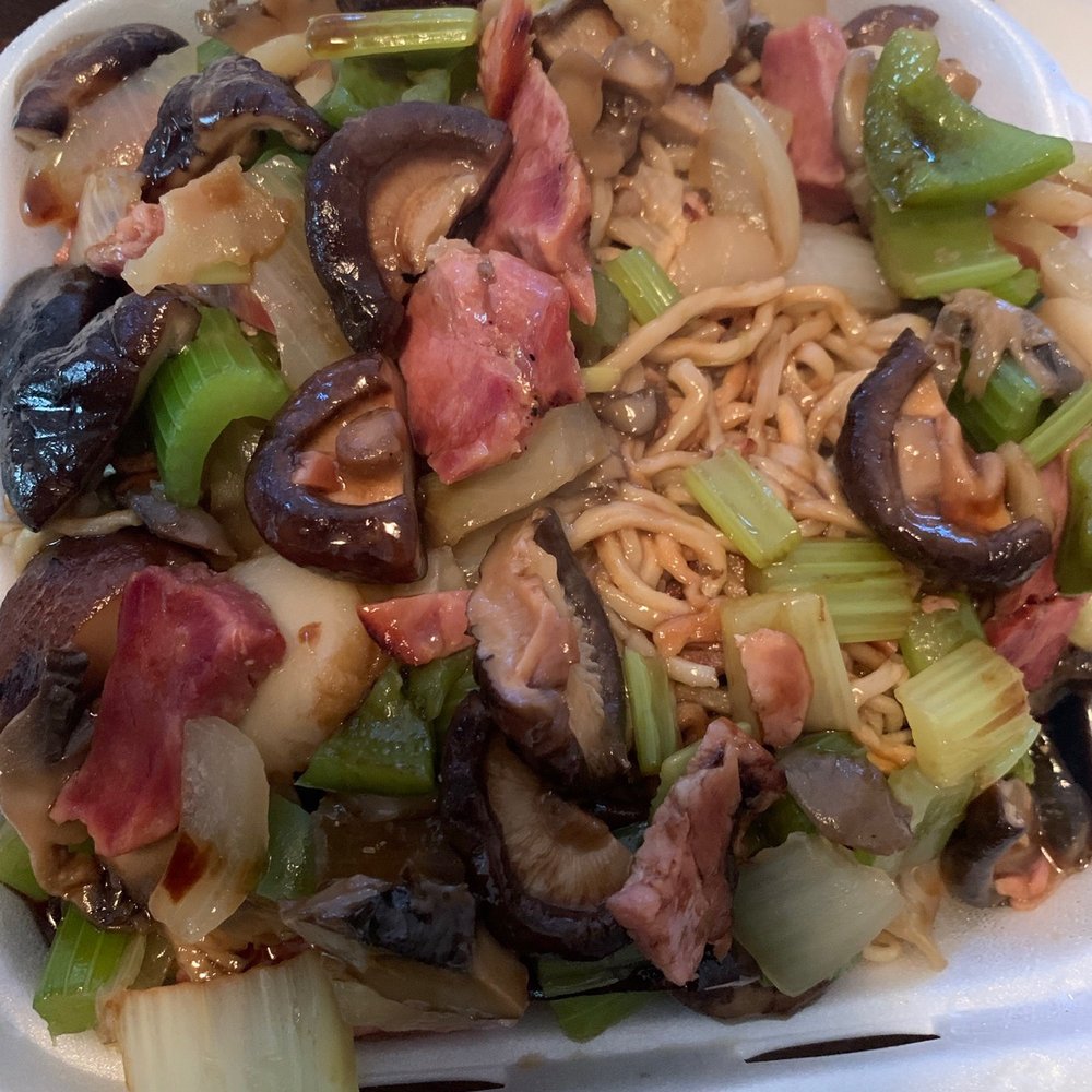 Black Mushroom Pork Chop Suey Chowmein Black Mushroom Pork Chop Suey Chowmein