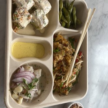 Yunta Nikkei - Bento box To-Go - Peruvian Near Me - Charlotte, North Carolina