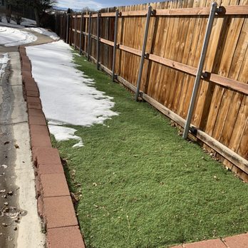 Artificial Grass Recyclers - Side yard - Artificial Turf Near Me