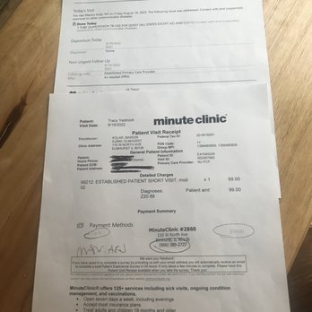 CVS Pharmacy - Here are the stupid papers that I paid for, bc the doctor told me I needed this in order to be seen. Piece of paper that costs $59! - Drugstores Near Me - Elmhurst, Illinois