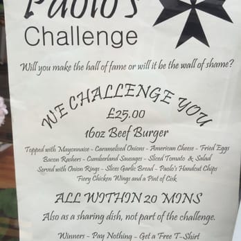 Paolo's Kitchen - Paolo's eating challenge - Steakhouses Near Me - Broadstairs, KEN