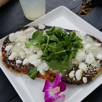 Farm Country Kitchen - Truffle flatbread with arugula - American Near Me - Riverhead, New York Farm Country Kitchen - Truffle flatbread with arugula - American Near Me - Riverhead, New York