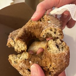 Blueberry donut, old school good! Blueberry donut, old school good!