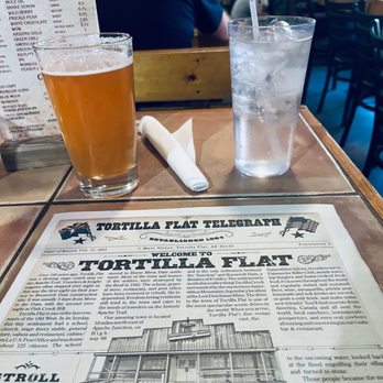 Tortilla Flat Superstition Saloon - Sitting at the table :) - American Near Me - Tortilla Flat, Arizona