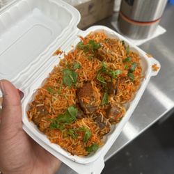 Lazeez authentic Indian cuisine - New on the menu Goat biryani
