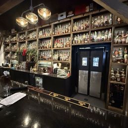 Wall of bourbon....coolest thing ever! Wall of bourbon....coolest thing ever!