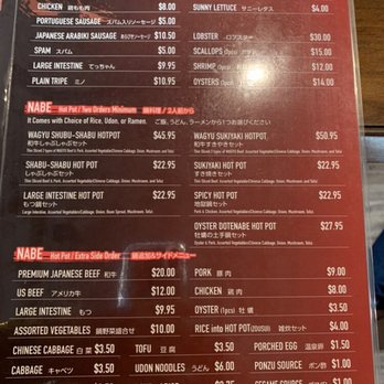 Yakiniku Sizzle - Menu page 2/3 - Japanese Near Me - Honolulu, Hawaii Yakiniku Sizzle - Menu page 2/3 - Japanese Near Me - Honolulu, Hawaii