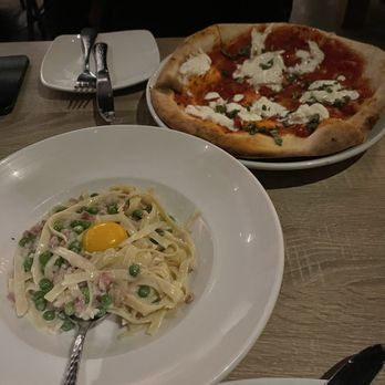 Barbusa - Carbonara pasta, burrata pizza - Italian Near Me - San Diego, California
