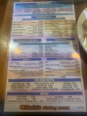 Menu photo 2 Nikola's Restaurant Southfield, MI Menu photo 2 Nikola's Restaurant Southfield, MI