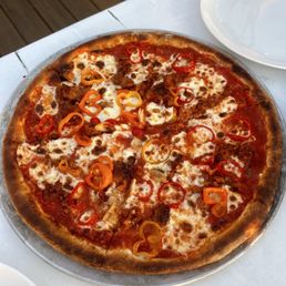 Spicy Sausage & Sweet Peppers