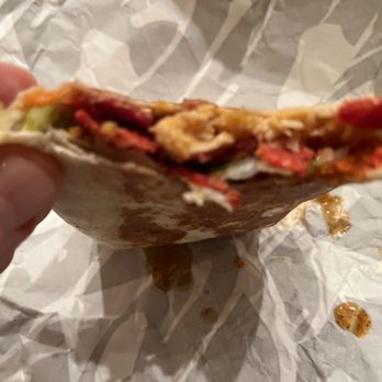 Taco Bell - Just a flour tortilla flattened with a dash of ingredients - Fast Food Near Me - Oviedo, Florida