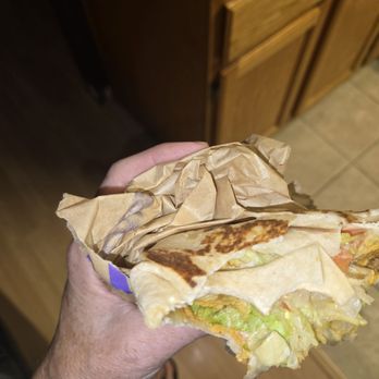 Taco Bell - Meatless crunchwrap not so supreme - Fast Food Near Me - El Dorado Hills, California Taco Bell - Meatless crunchwrap not so supreme - Fast Food Near Me - El Dorado Hills, California