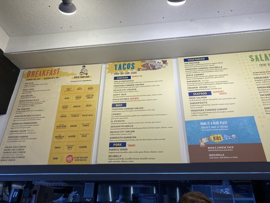 Menu photo 2 Tacodeli Austin, TX
