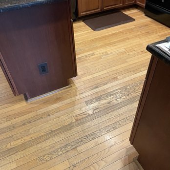 CDS Hardwood Floors - Kitchen before - Flooring Near Me - Gaithersburg, Maryland