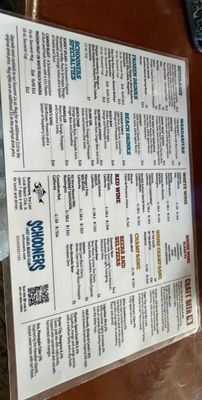Menu photo 8 Schooners Panama City Beach, FL Menu photo 8 Schooners Panama City Beach, FL