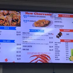 King Lobster - Food menu