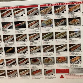Kuma Sushi - Menu - Sushi Bars Near Me - Reno, Nevada