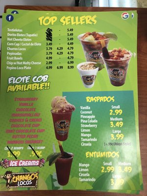 Menu photo 3 Changos Locos Yuma, AZ