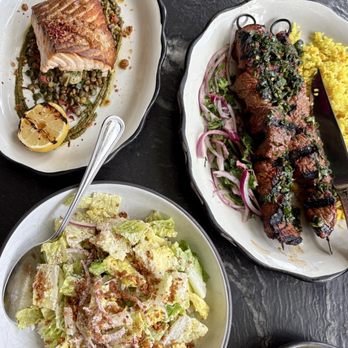 Beatnik On The River - CAESAR SALAD, SALMON, SHORT RIB - Cocktail Bars Near Me - Chicago, Illinois