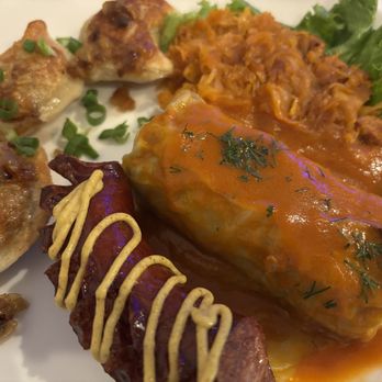 Chris Restaurant - Polish platter. - Polish Near Me - Stroudsburg, Pennsylvania