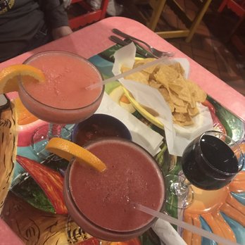 La Tonalteca - strawberry and raspberry margaritas and red wine - Mexican Near Me - Rehoboth Beach, Delaware
