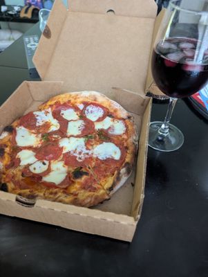 Blues Fired Pizza by null