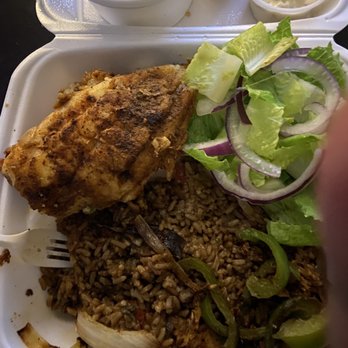 Williams Seafood and PoBoy - Grilled Catfish & Shrimp Platter jambalaya - Seafood Near Me - Kenner, Louisiana