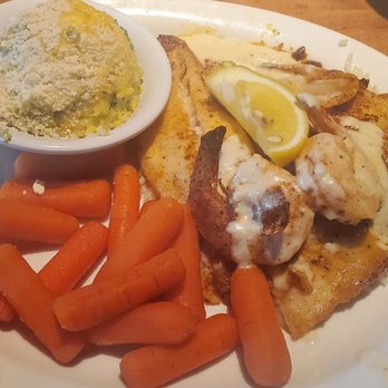 Cheddar's Scratch Kitchen - Tilapia and shrimp - American Near Me - Greenville, South Carolina