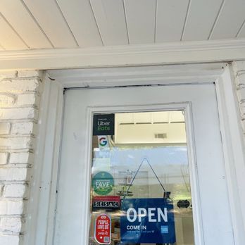 Cafe I AM - Love to see a Yelp sticker at a biz door! - Coffee & Tea Near Me - Sandy Springs, Georgia