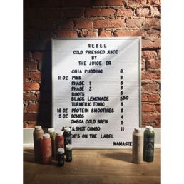 killer variety of awesome locally crafted juices and smoothies