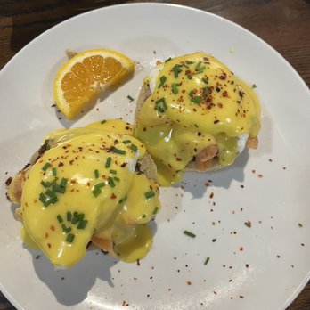 Good Lookin' - Salmon eggs Benedict. $14. No side. - Breakfast & Brunch Near Me - Omaha, Nebraska Good Lookin' - Salmon eggs Benedict. $14. No side. - Breakfast & Brunch Near Me - Omaha, Nebraska